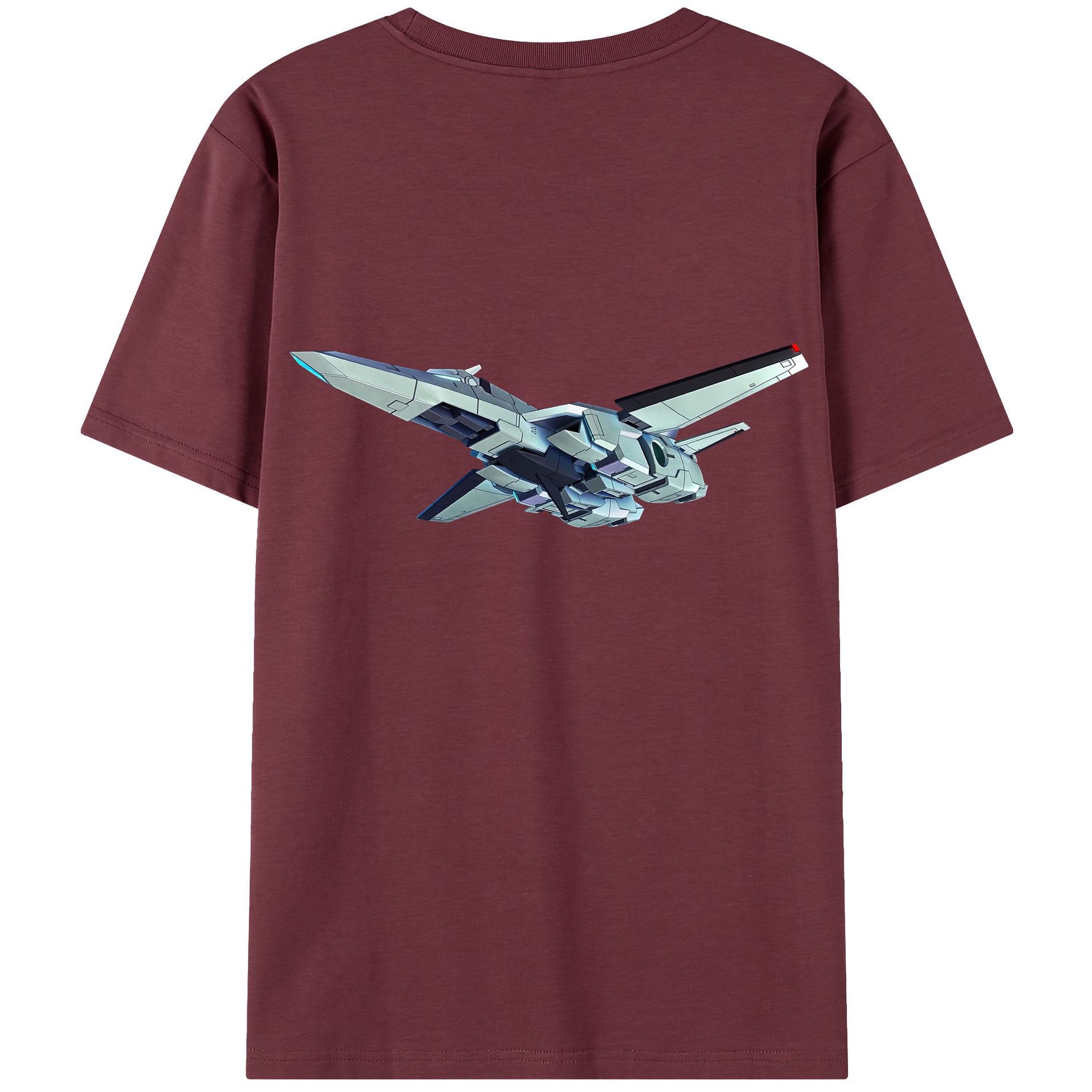 （画像用） 機動戦士ガンダム Mobile Suit Gundam 綿100％半袖Tシャツ（背面プリント）